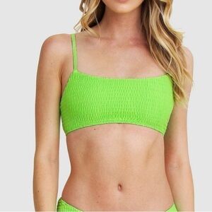 Mosmann Australia smocked bikini top
